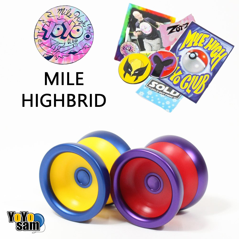 Mile High YoYo “Mile Highbrid” Yo-Yo - POM with 7068