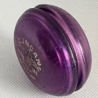 Vintage Duncan Fluer-de-lis Imperial Yo-Yo -Purple- Fair/Good Condition-Made in USA