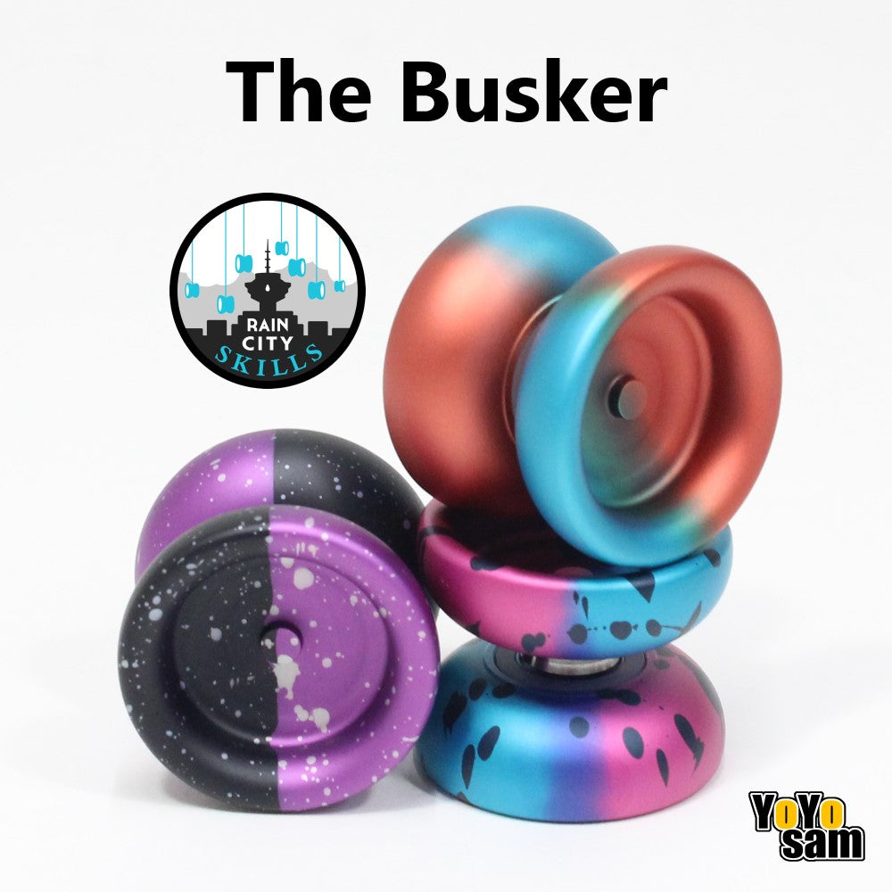 Rain City Skills The Busker Yo-Yo - Mini Aluminum 