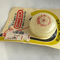 Vintage Duncan Imperial Glow Yo-Yo - New On card - Good Condition 80s