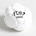 Zeekio Fury White genuine leather sand-filled footbag