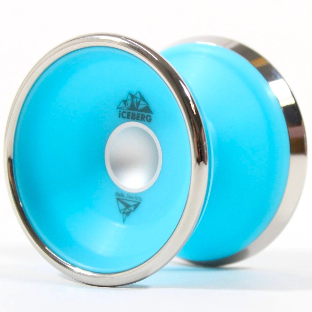 iYoYo iCEBERG Yo-Yo- CNC Polycarbonate Body with Stainless Steel Rings — view 3