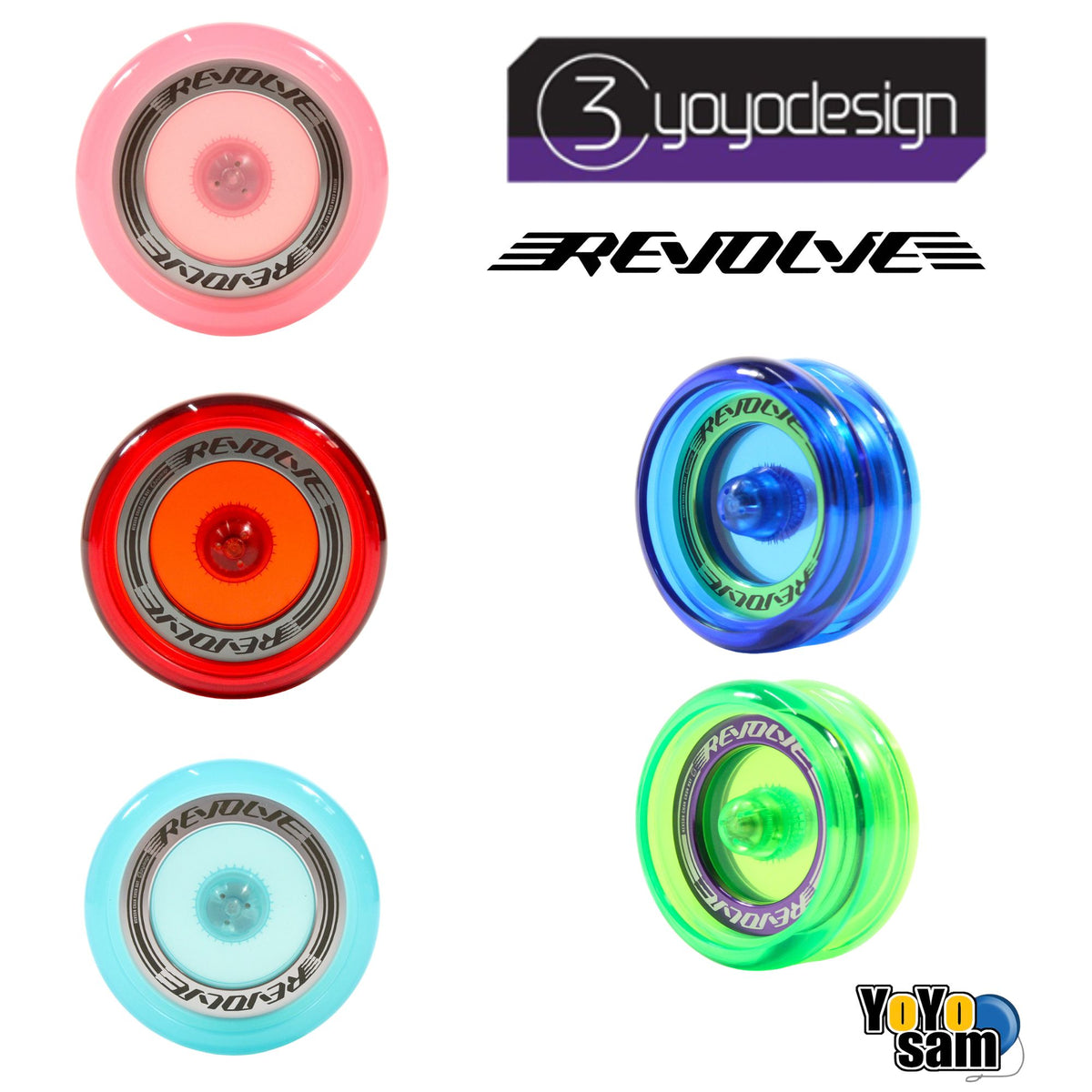 C3yoyodesign Revolve Yo-Yo - Bi-Material Looping YoYo - Henson Chan Ch ...