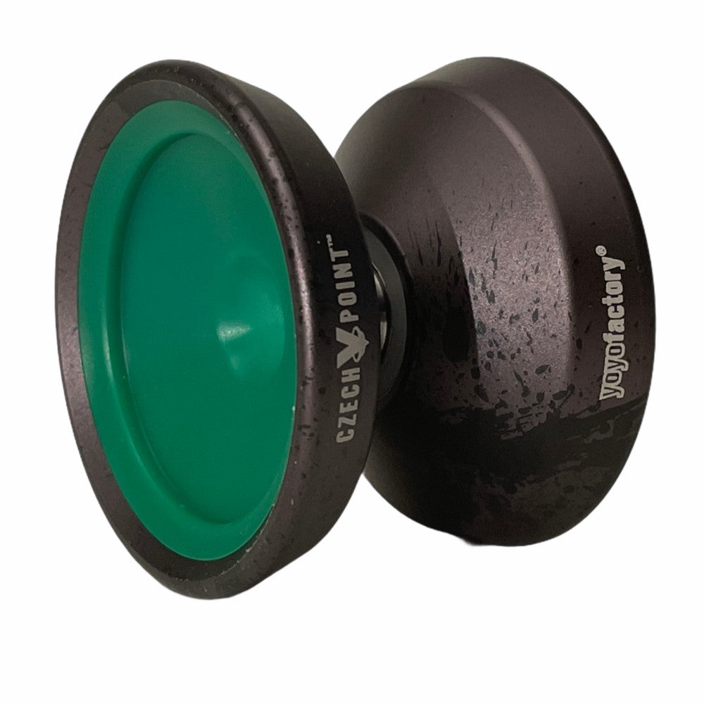 YoYoFactory Czech Point Pivot Yo-Yo- POM Fingerspin Cap