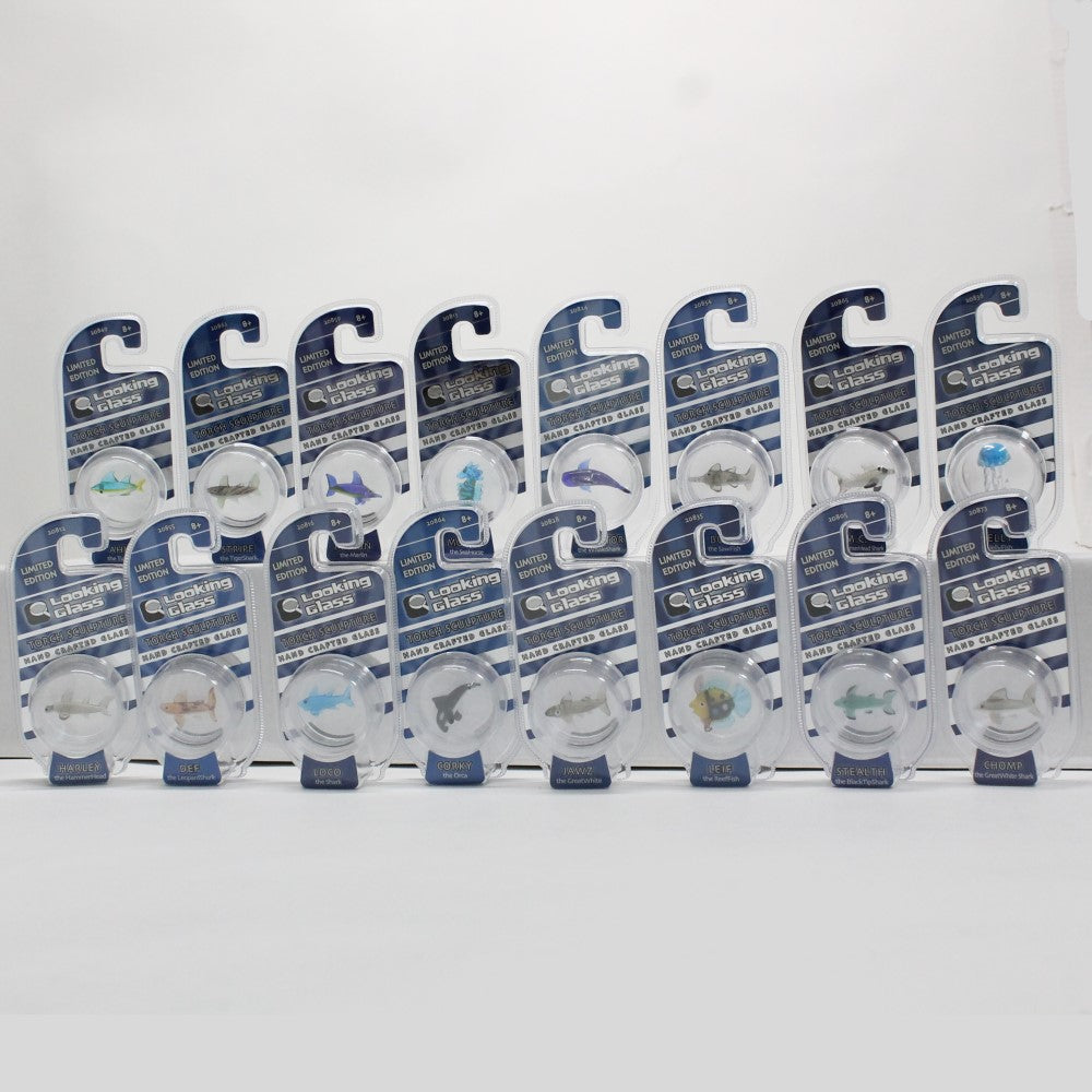 Looking Glass Limited Edition Torch Sculptures - Mini Glass Sculpture - Hand Crafted Glass - YoYoSam