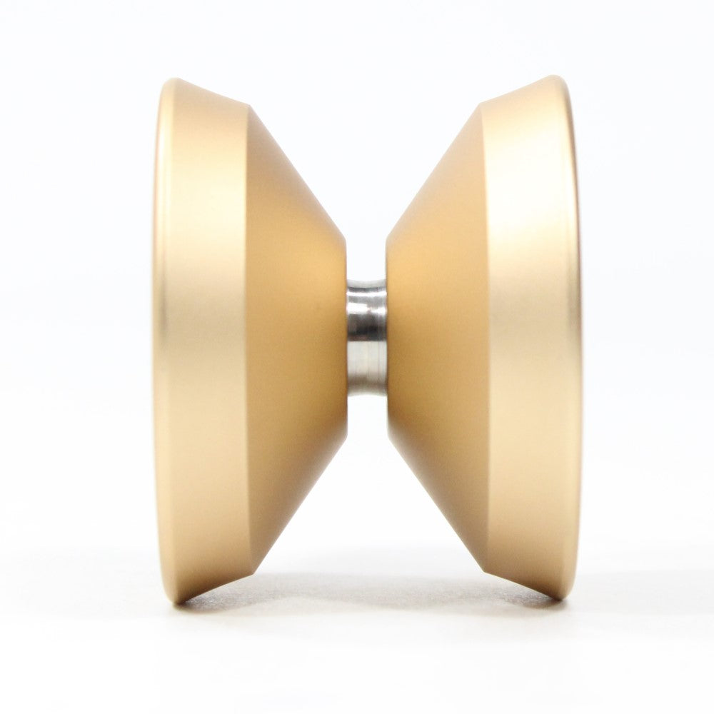 yoyorecreation モノメタルプロトタイプ Yoyorecreation Optima Yo-Yo - Mono-Metal - Type Face