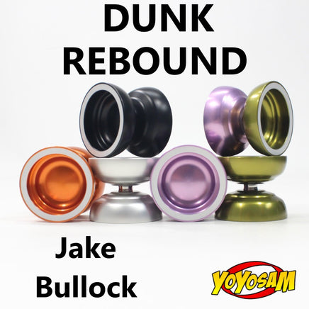 Jake Bullock Dunk Rebound Yo-Yo - D size Bearing - 7075 Aluminum YoYo Jake Bullock Dunk Rebound Yo-Yo - D size Bearing - 7075 Aluminum YoYo