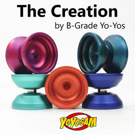 B-Grade Yo-yos The Creation Yo-Yo - Mono-Metal Aluminum YoYo