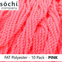 Sochi Company Yo-Yo String - Fat Size Polyester 10 Pack of YoYo String - 1.3 Meters -