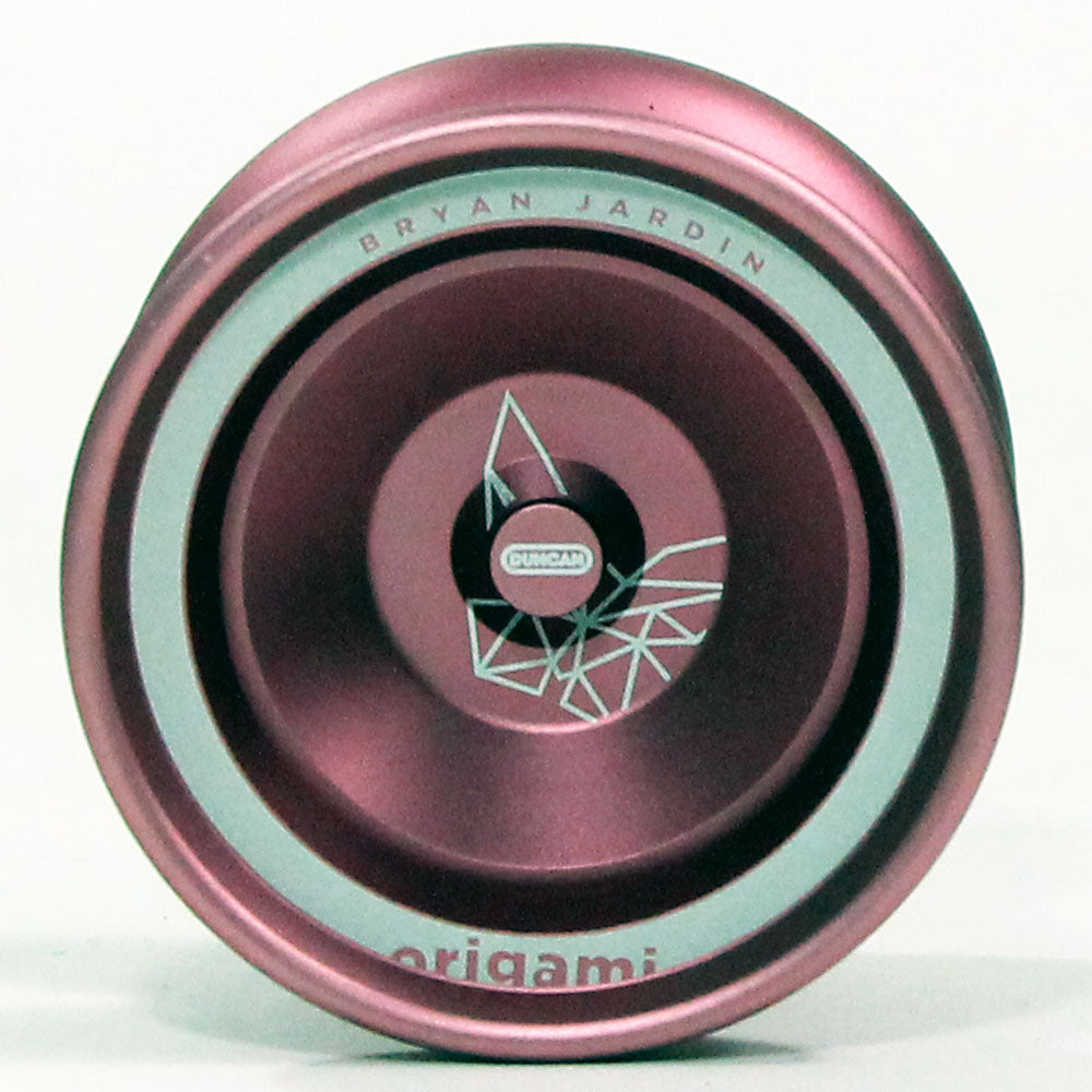 Duncan Origami XL Yo-Yo - 6061 Aircraft Aluminum - Bryan Jardin Signature YoYo - YoYoSam