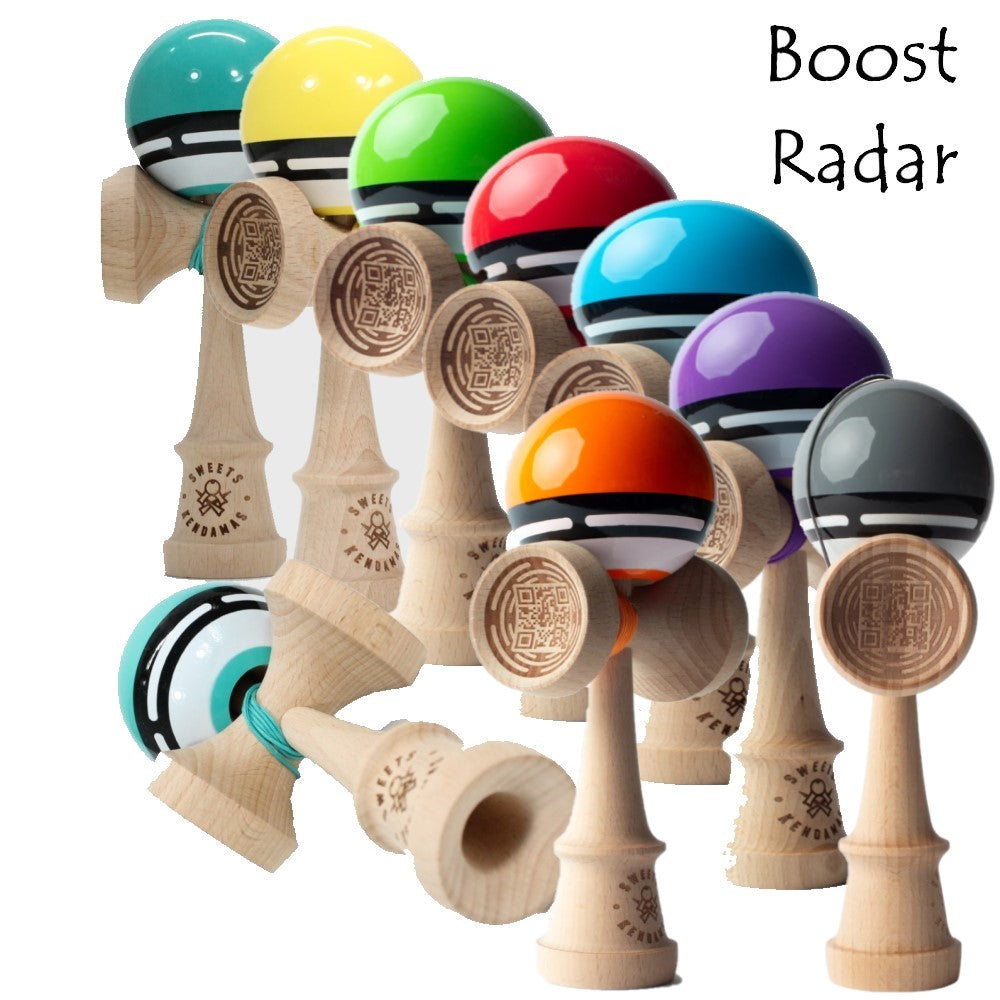 Sweets Kendama s Prime Sport Stripe Kendama - kleverige kleur Sweets Kendama s Prime Sport Stripe Kendama - kleverige kleur