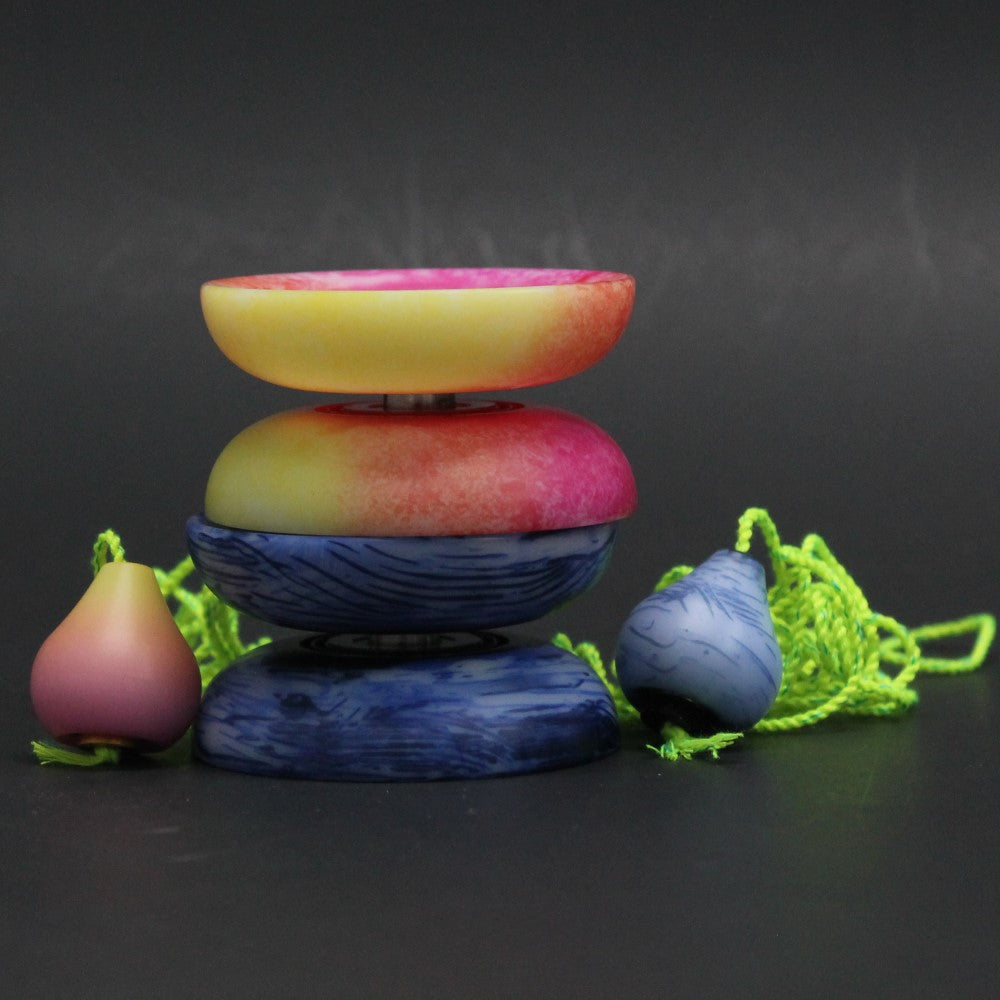 Rain City Skills x Doc Pop Pop Art Yo-Yo - Slimline Delrin YoYo - Counterweight Included - YoYoSam