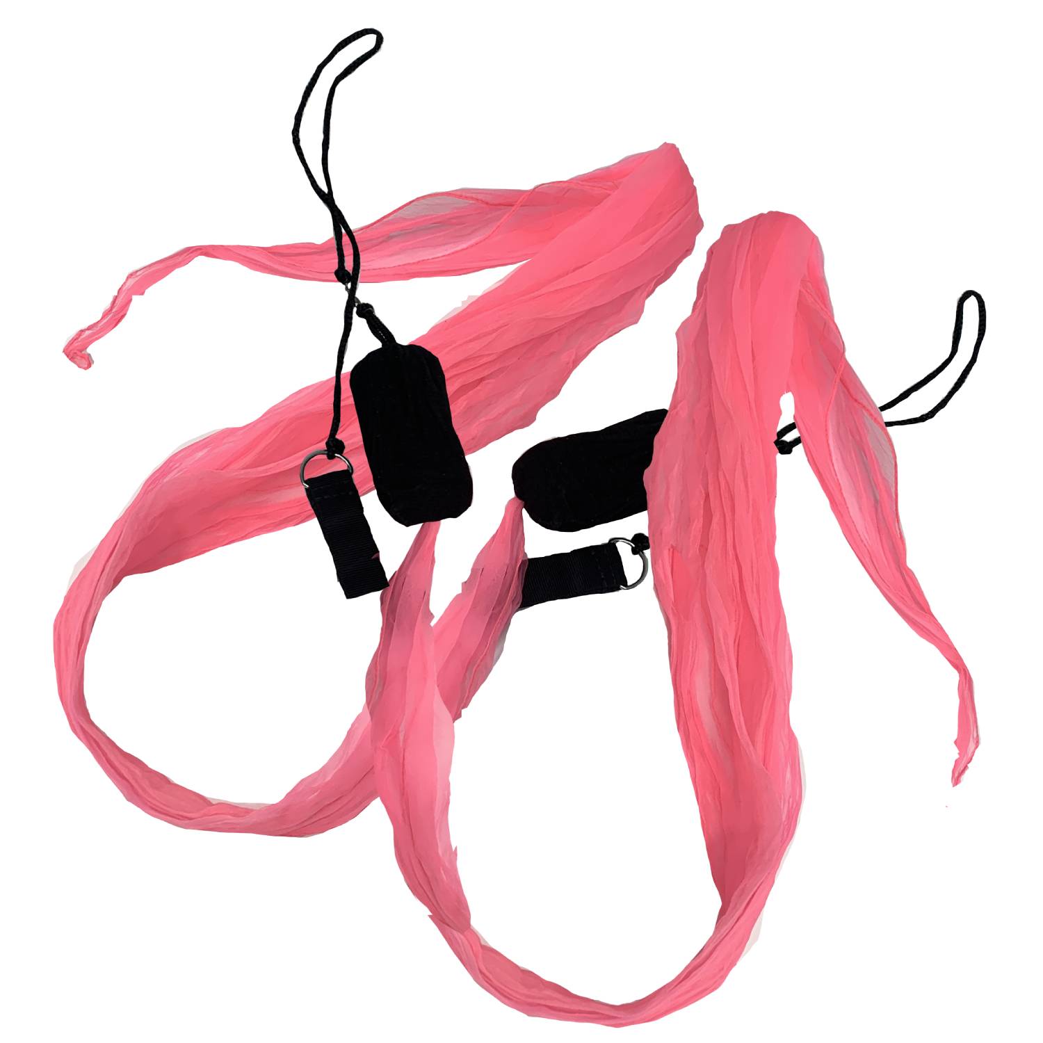 Zeekio Single Color Scarf Poi - Flow Toy - Vibrant Colors - Adjustable Cord - YoYoSam