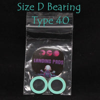 RSO Landing Pads -Yo-Yo Response Pad - 1 Pair - CLYW, D Size, 19mm - Many Styles! by Round Spinning Objects - YoYoSam