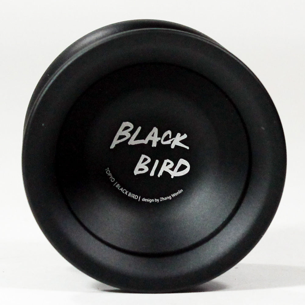 TOP YO Black Bird Yo-Yo - 7003 Aluminum YoYo - Collaboration with