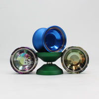 Ace Yo Universal Gravitation Yo-Yo - 7075 Aluminum with Stainless Steel Rings Premium Bi-Metal YoYo