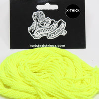 Twisted Stringz Yo-Yo Strings - Polyester - Solid Extra Thick YoYo String - 10 Pack