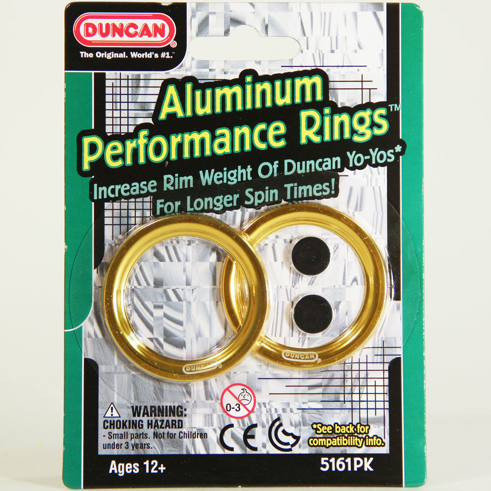 Duncan Aluminum Performance Rings or Weight Rings for Your Yo-Yo - YoYoSam
