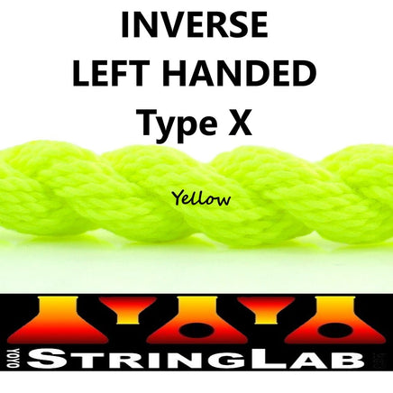 YoYo String Lab Inverse Type X- Left Handed- Medium Thick Yo-Yo Strings - 10 pack - YoYoSam
