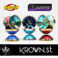 C3yoyodesign Krown ST Yo-Yo - World Champion Shinya Kido Signature YoYo