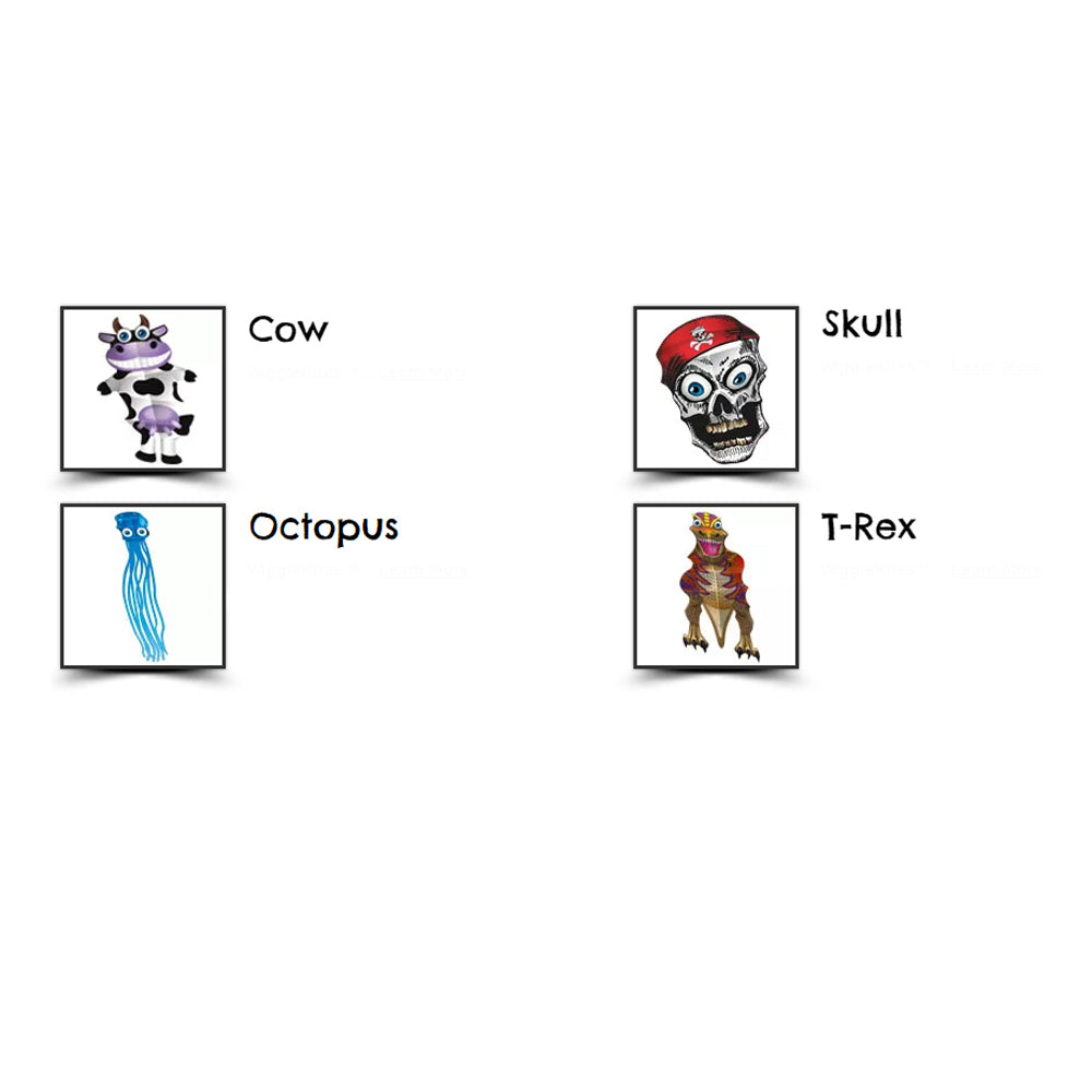 WINDNSUN Wiggle Kite Easy to Assemble and very Stable with SkyTails® - YoYoSam