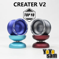 TOP YO Creater V2 Yo-Yo - Long Spin Sleep Time - Metal YoYo