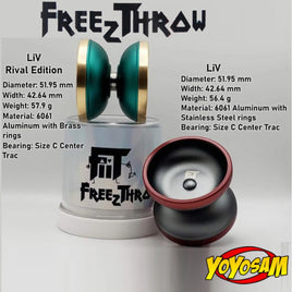 Free2Throw LiV Yo-Yo - Bi-Metal YoYo