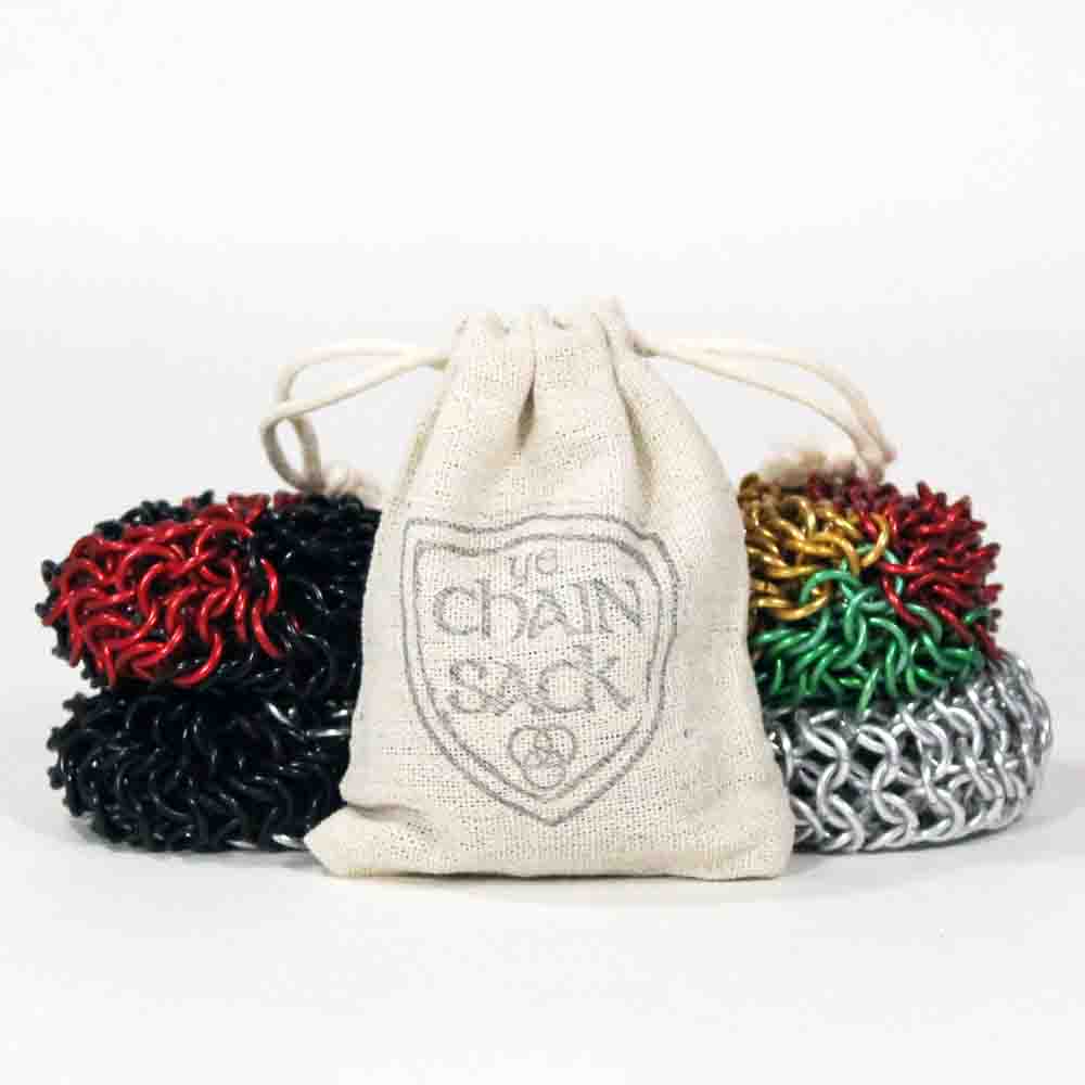 Chain Sack - Chainmail Footbag - All Metal -Hand made - YoYoSam