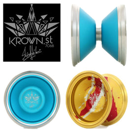 C3yoyodesign Krown ST 7068 Yo-Yo - 7068 Aluminum YoYo - World Champion Shinya Kido Signature Yo-Yo - YoYoSam