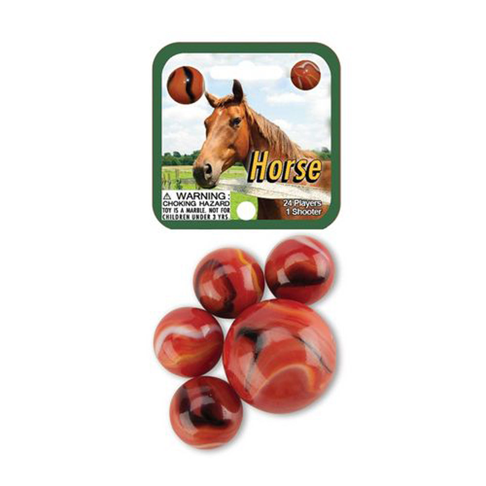 Mega Marbles Themed Marbles- 24 Player Marbles (5/8'') - 1 Shooter (1'')- - YoYoSam