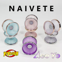 Ace Yo Naivete Yo-Yo - Polycarbonate with Stainless Steel Ring YoYo