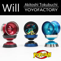 YoYoFactory Will Yo-Yo - Bi-Metal - Akitoshi Tokubuchi Signature YoYo - YoYoSam