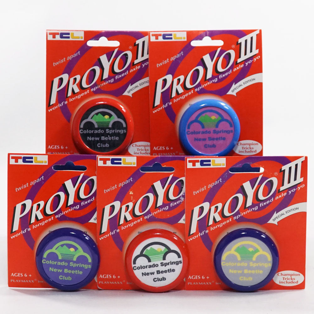 ProYo III Special Edition RARE YoYoSpin Colorado Springs New Beetle Club Custom Vintage Yo-Yo - YoYoSam