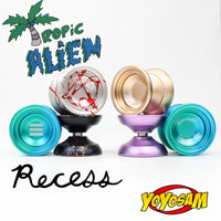 RECESS Tropic Alien Yo-Yo- Mono-Metal - Malaysian National Champion Zafran Aqil Signature YoYo