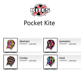 X-Kites Nylon Frameless Pocket Kite - Fun to Fly PocketKite - YoYoSam