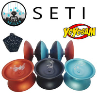 Rain City Skills SETI Yo-Yo - Very FUN Over Sized YoYo - Many Extras Included! - YoYoSam