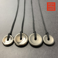 AroundSquare Mini Wearable Deadeye Contact Coin-MINI - Pendant Version of a Manipulation, Worry Stone - YoYoSam