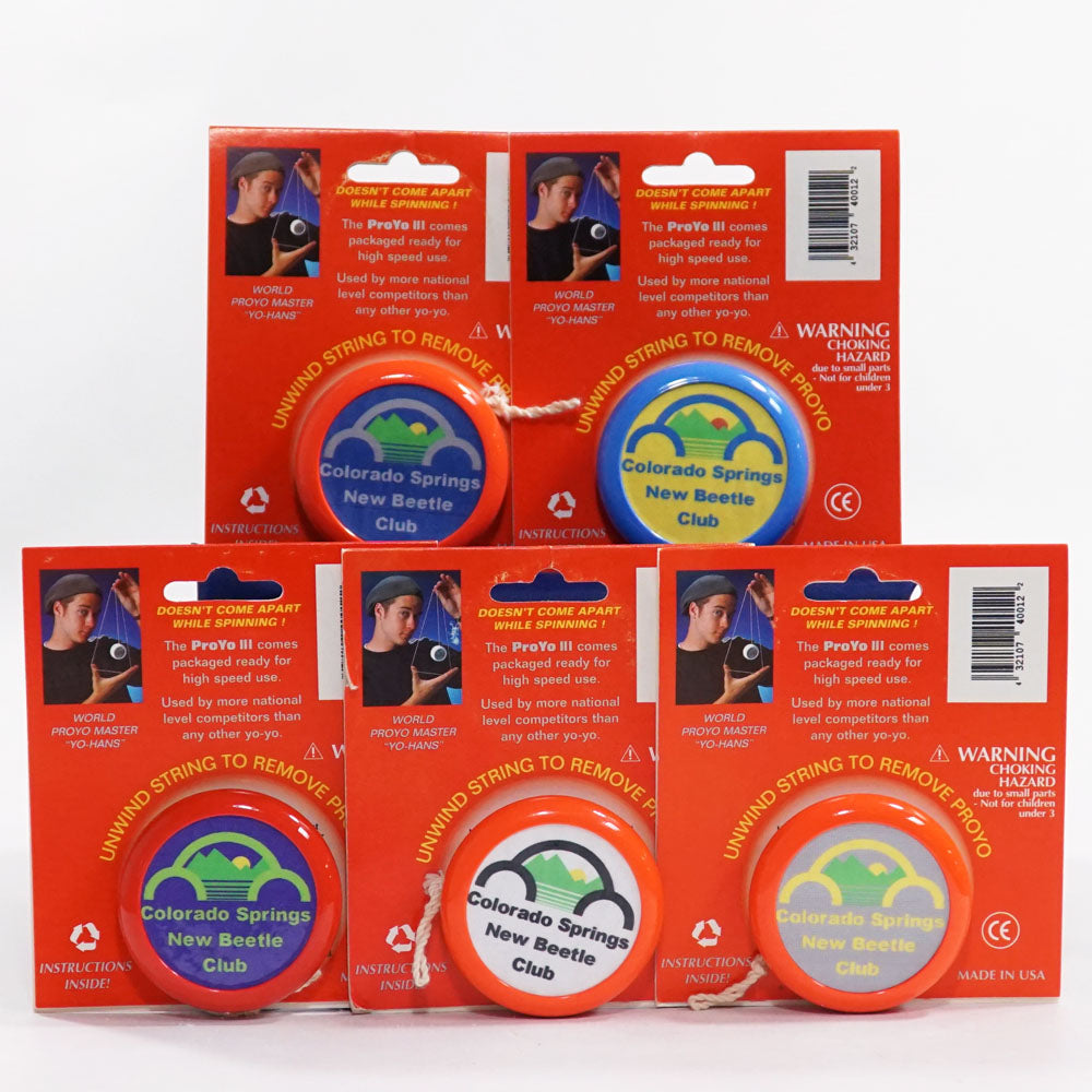 ProYo III Special Edition RARE YoYoSpin Colorado Springs New Beetle Club Custom Vintage Yo-Yo - YoYoSam