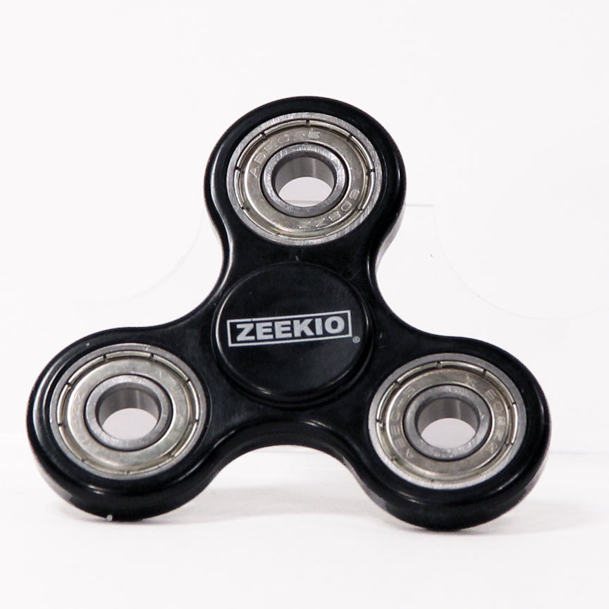 Black Fidget Hand Spinner Toy with Center Full Ceramic ZrO2