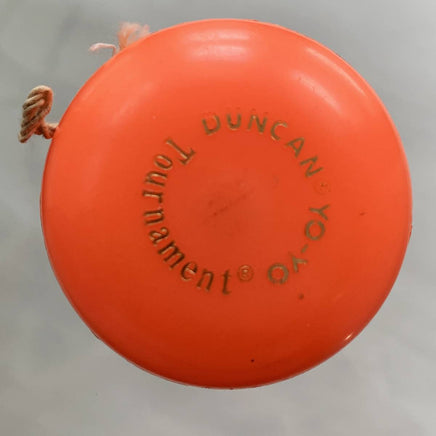 Vintage Duncan Tournament Yo-Yo Orange Plastic 70s VF21J-28 - YoYoSam