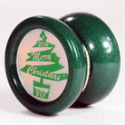 YoYoJam Rare 2006 Merry Christmas Yo-Yo Green Glitter YoYo - YoYoSam