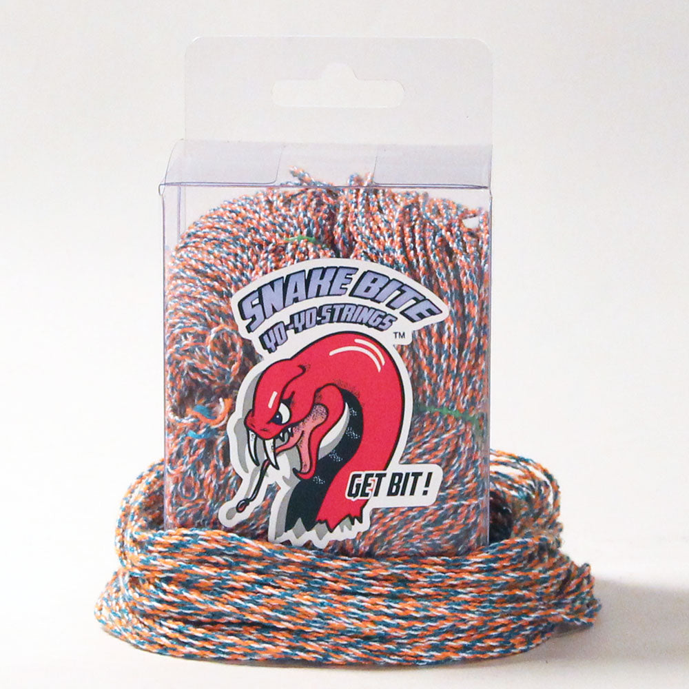 100 Pack Snake Bite String- 100% Multi color Polyester Yo-Yo Strings - YoYoSam