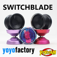 YoYoFactory Switch Blade Yo-Yo - Michael Malik Bi-Metal YoYo