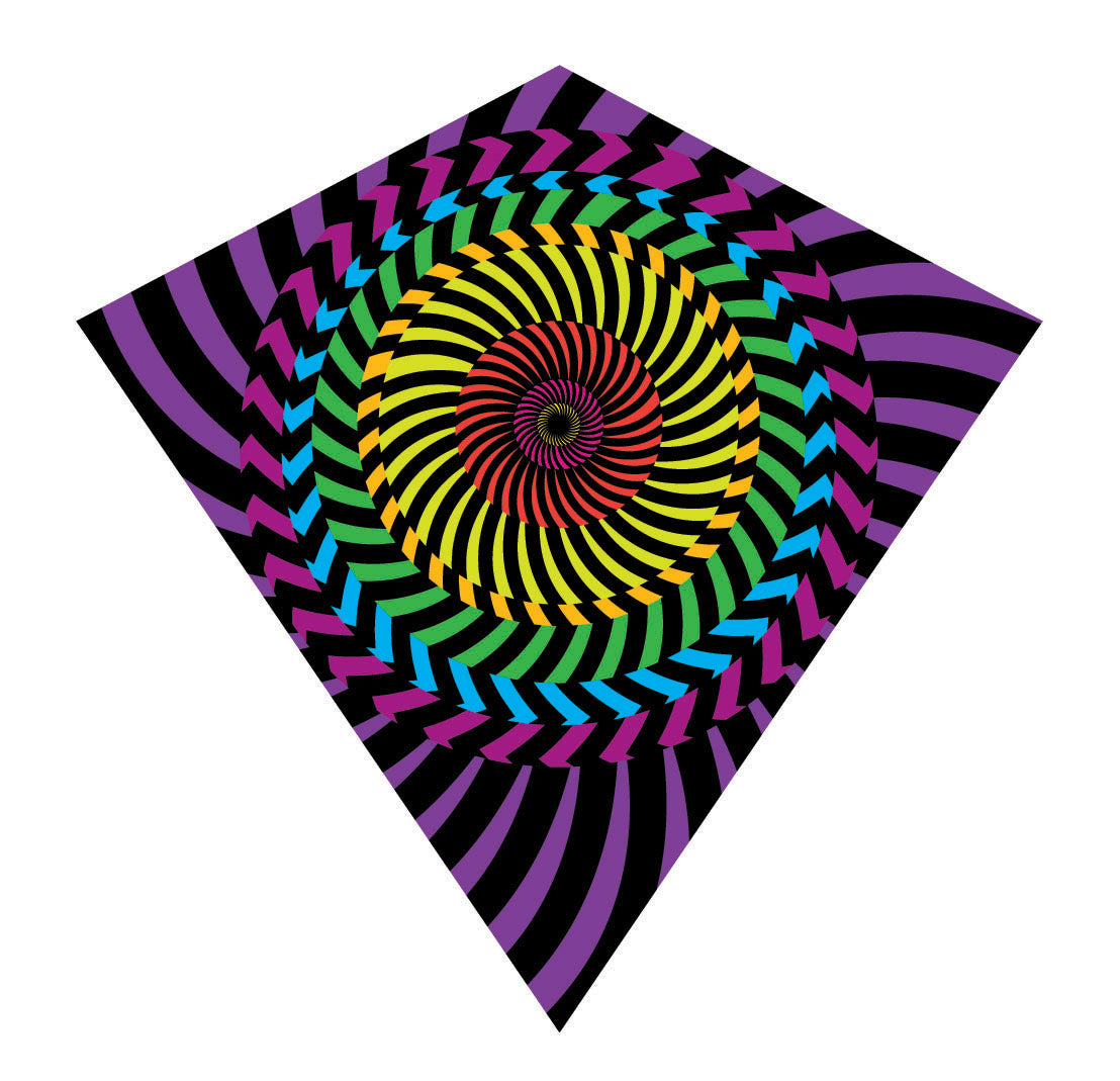 X Kites ColorMax® 25" Nylon Kite - Sky Tails, Handle & Line Included! - YoYoSam