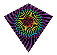 X Kites ColorMax® 25" Nylon Kite - Sky Tails, Handle & Line Included! - YoYoSam