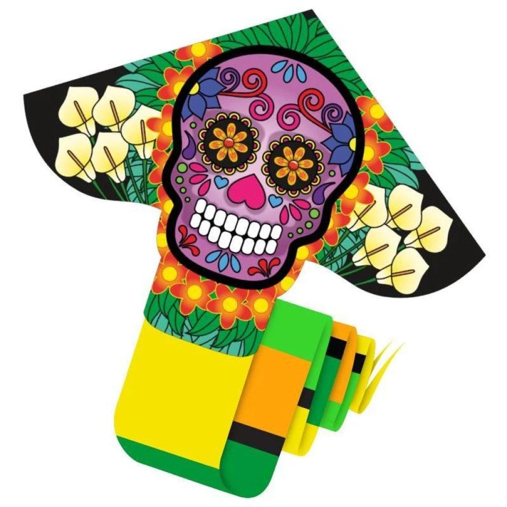 WindNSun Delta XLT Kite - 10 Foot Tails, Handle, Line Included - YoYoSam