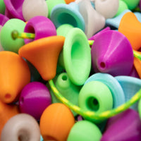 Lathed Back Design Quantum Colliders Singularity Begleri - Plastic Edition - Skill Toy