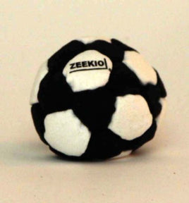 Zeekio Footbag - The Foot Pro - 32 Panel Black and White Footbag - YoYoSam