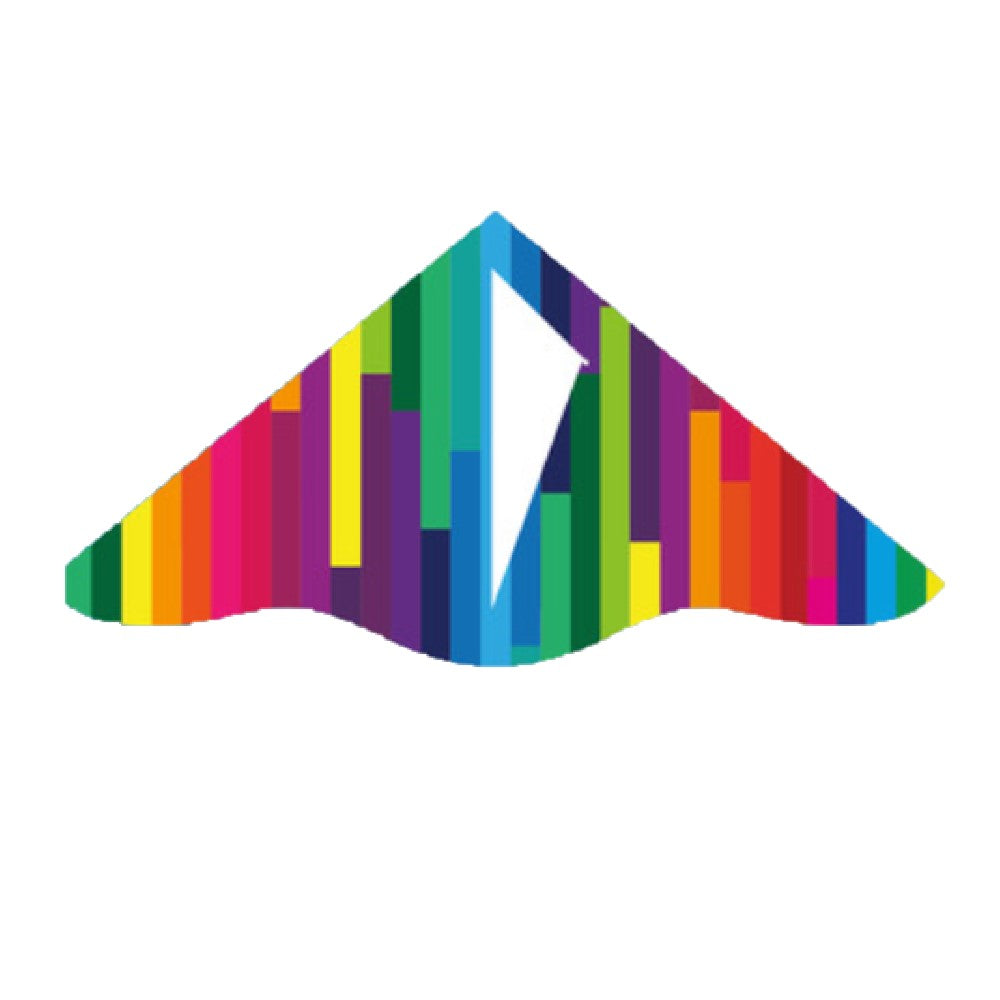 X-Kites DLX Delta Kite - 42" Kite - Tails, Handle & Line Included - YoYoSam