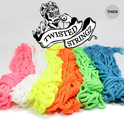 Twisted Stringz Yo-Yo Strings - Polyester - Solid Thick YoYo String - 100 Pack - YoYoSam